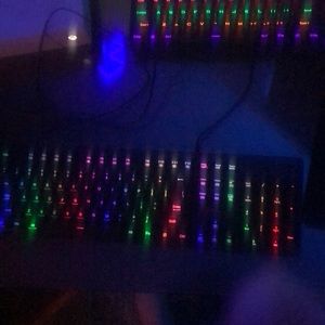 Red dragon mechanical feel keyboard